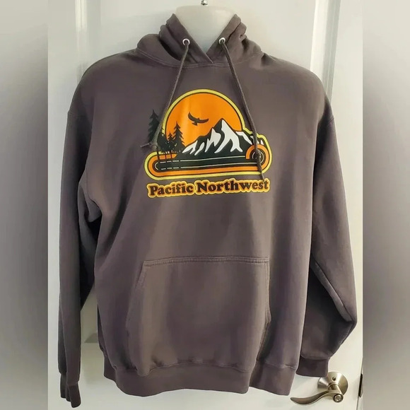 Pacific Northwest Hooded Sweatshirt - Picture 1 of 7
